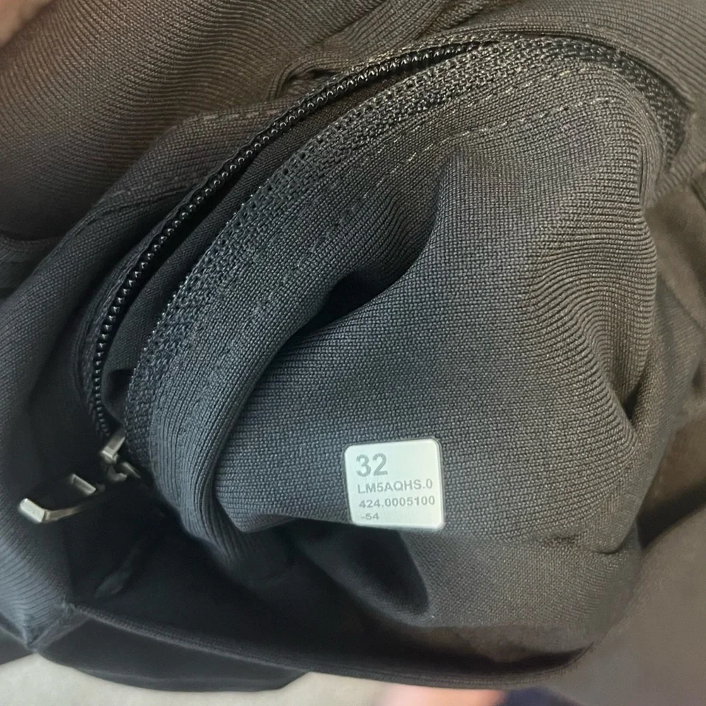 Lululemon ABC Classic-Fit Pant 27” Inseam Warpstreme Obsidian Gray 32 - Picture 7 of 8